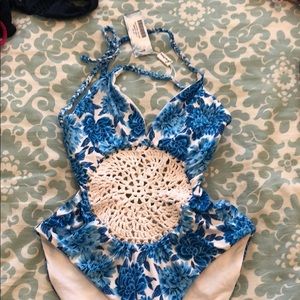 Poppy One Piece- Blue Dhalia